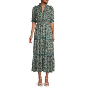 Max Studio Tiered Floral Dress, New with Tags